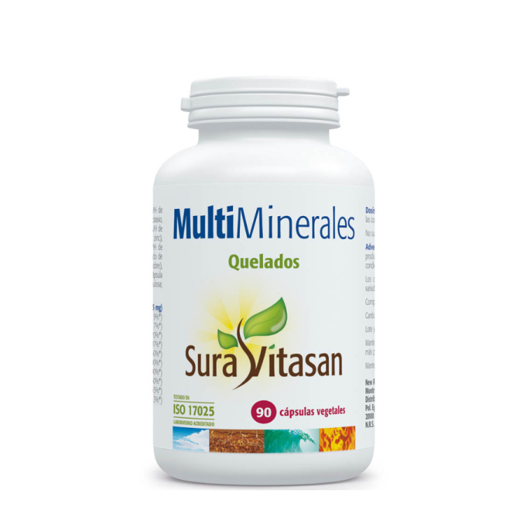 Multi Minerais Quelados 90 vcaps