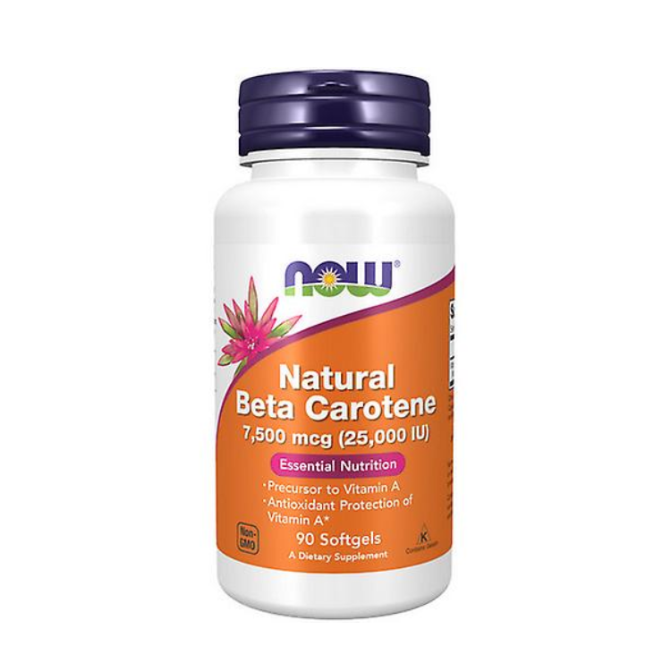 Nat Beta Carotene 25.000 UI 90 Capsulas