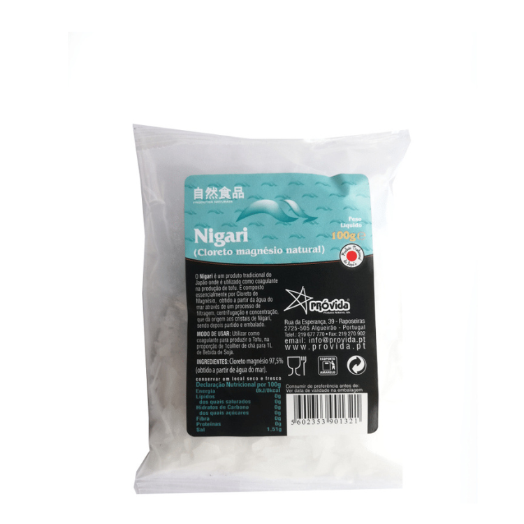 Nigari (Cloreto Magnésio Natural) - 100g Próvida
