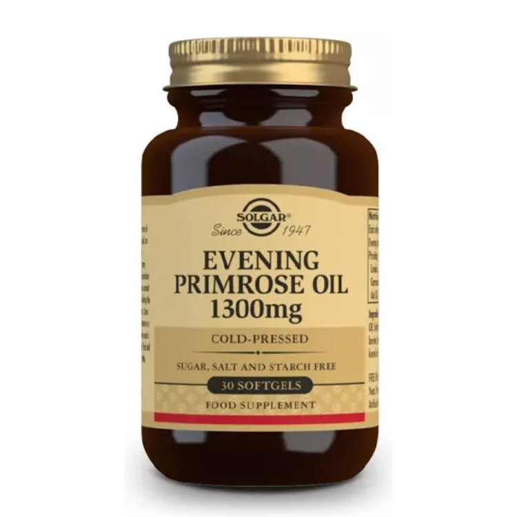 Óleo de Onagra 1300mg 30 Cápsulas Solgar