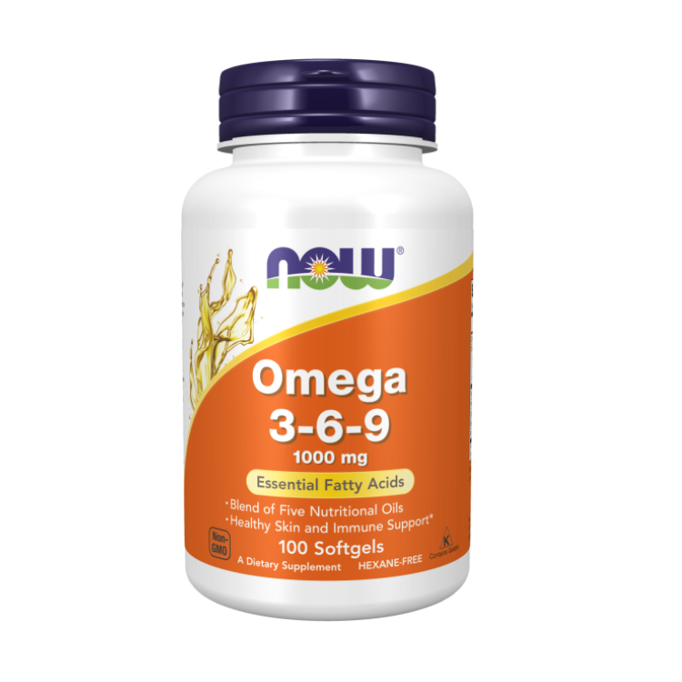 Omega 3-6-9 1000mg - 100 Cápsulas Now
