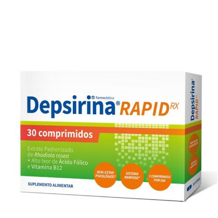 Depsirina Rapid rx - 30 comprimidos Farmodietica