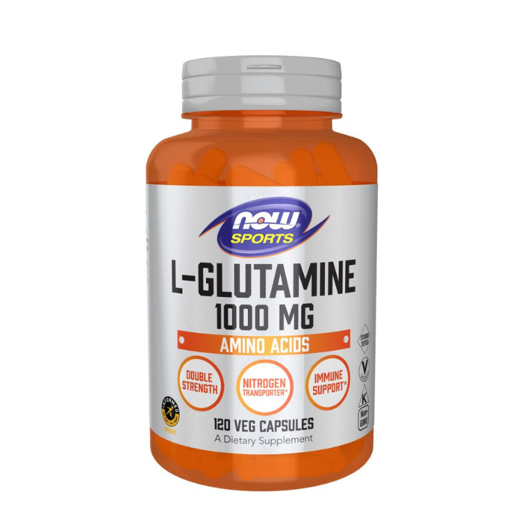 L-Glutamine 1000mg - 120 cápsulas vegetais