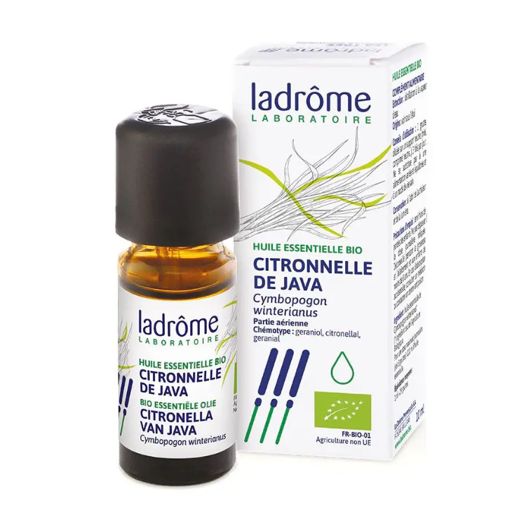 Citronela de Java oleo 10ml Ladrome