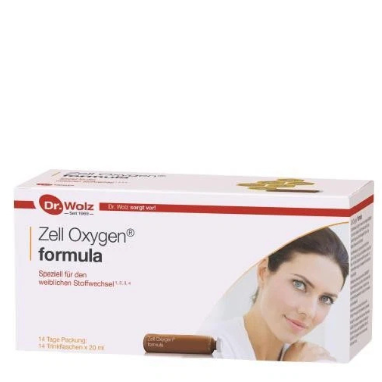 Zell Oxygen Formula - 14 frascos Dr. Wolz