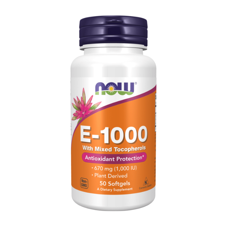 VITAMINA E 1000 50 CAPSULAS NOW