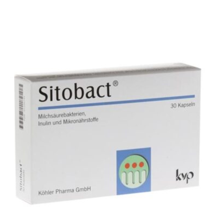 Sitobact - 30 Cápsulas Kohler KVP