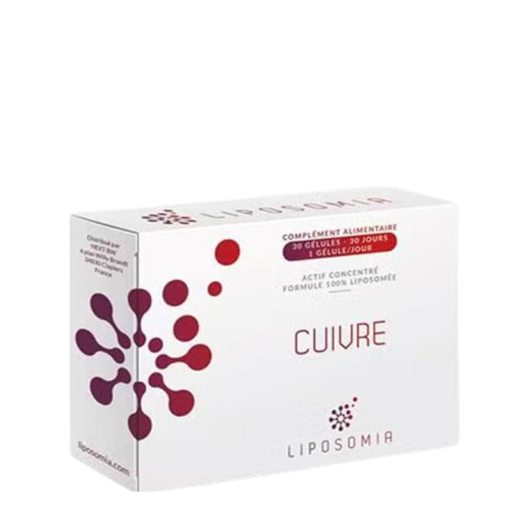 CUIVRE (COBRE) 30 CAPSULAS LIPOSOMIA