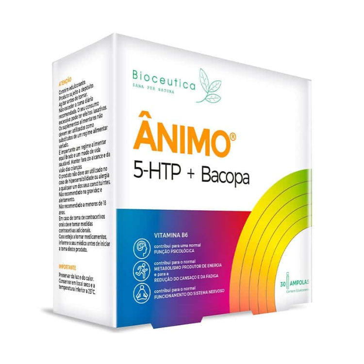 Ânimo Griffonia + Bacopa - 30 Ampolas Bioceutica