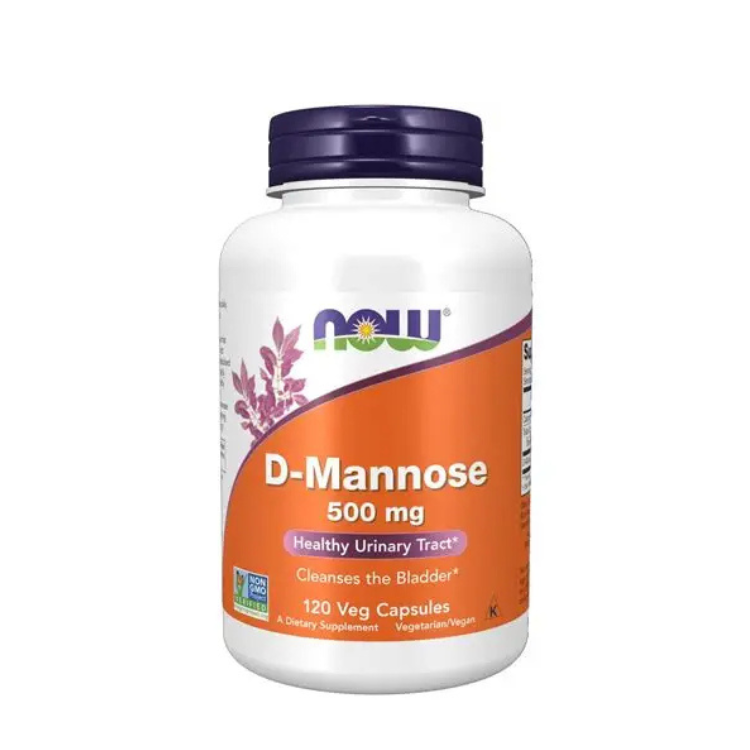 D-MANNOSE  500mg - 120vcaps NOW