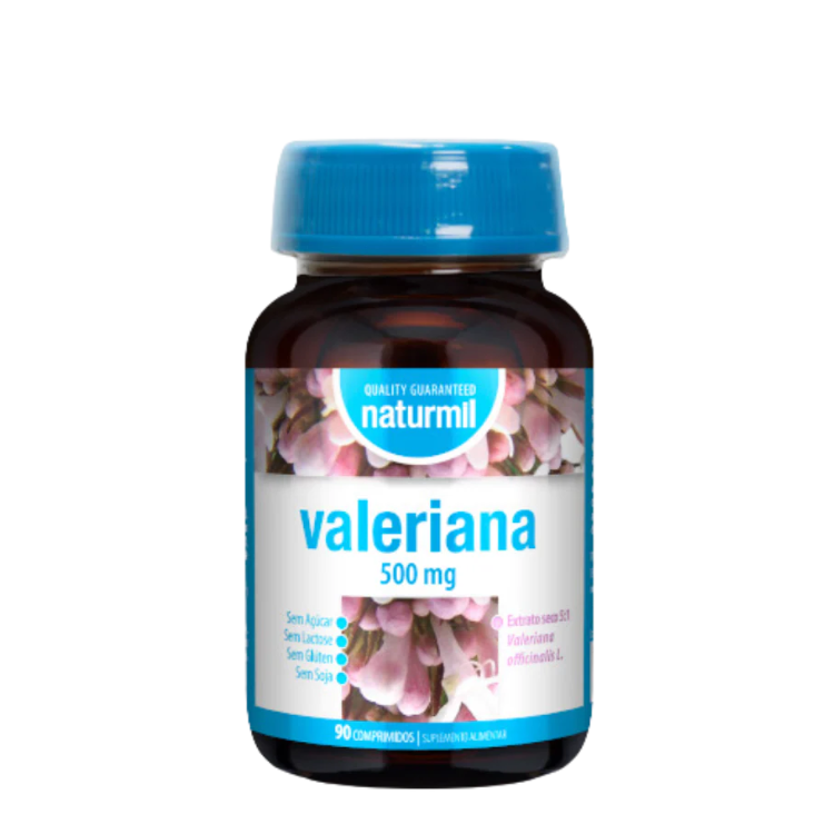 Valeriana 500mg - 90 Comprimidos Naturmil