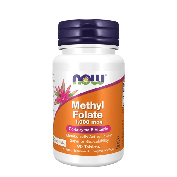 Methyl Folate 1000mcg - 90 Comprimidos Now
