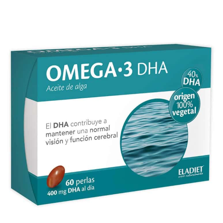 Omega 3 DHA - 60 Cápsulas Eladiet