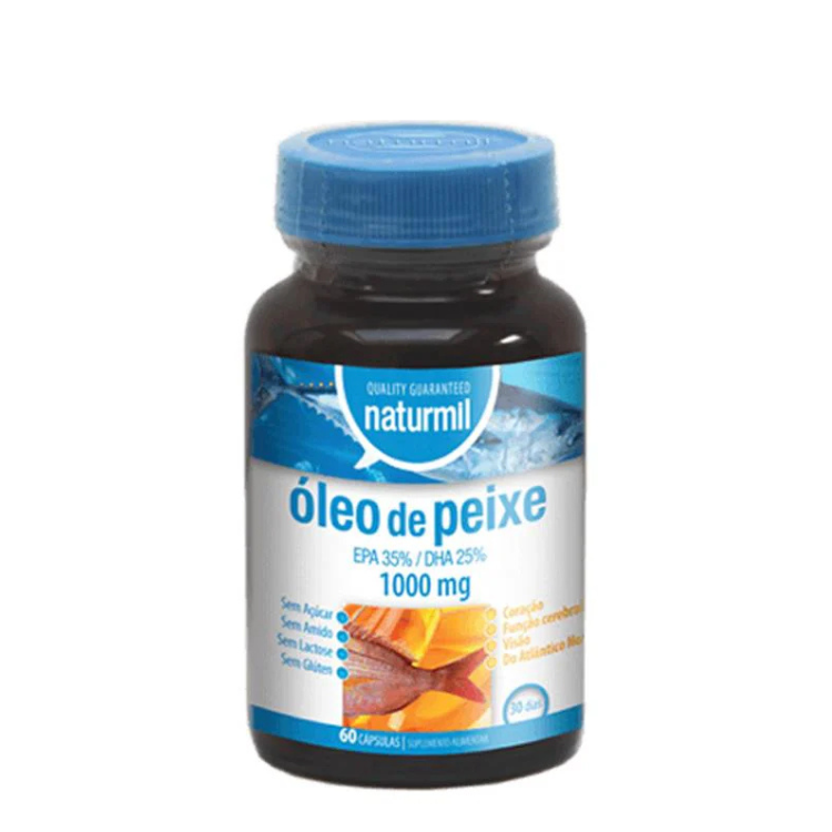 Óleo de Peixe Omega 3 - 1000mg 60 Cápsulas