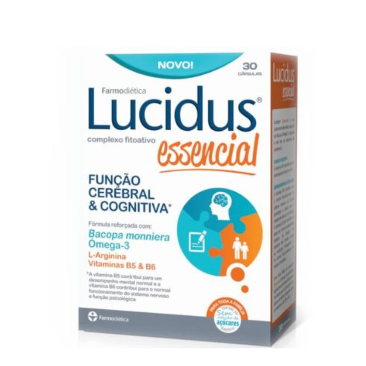 Lucidus Essencial - 30 Cápsulas Farmodiética
