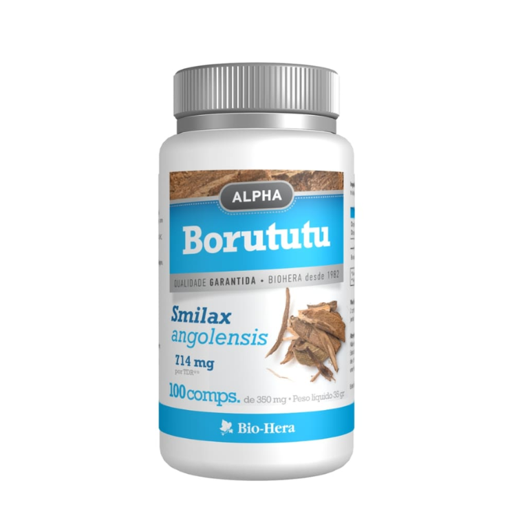 Borututu 714mg - 100 Comprimidos Alpha