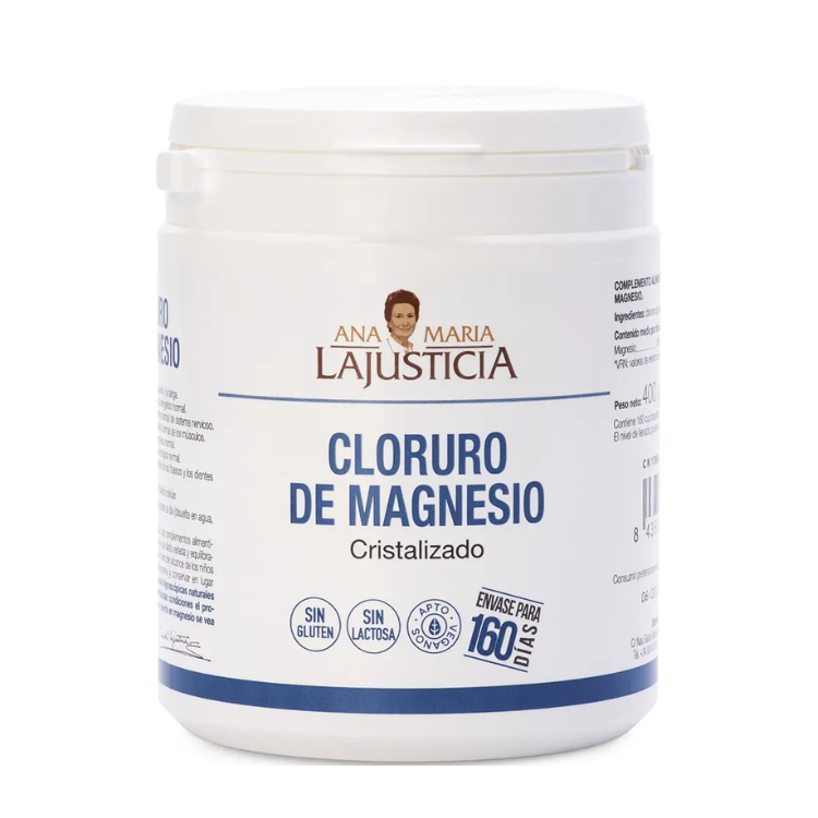 Cloreto de Magnésio 400g – Ana Maria Lajusticia