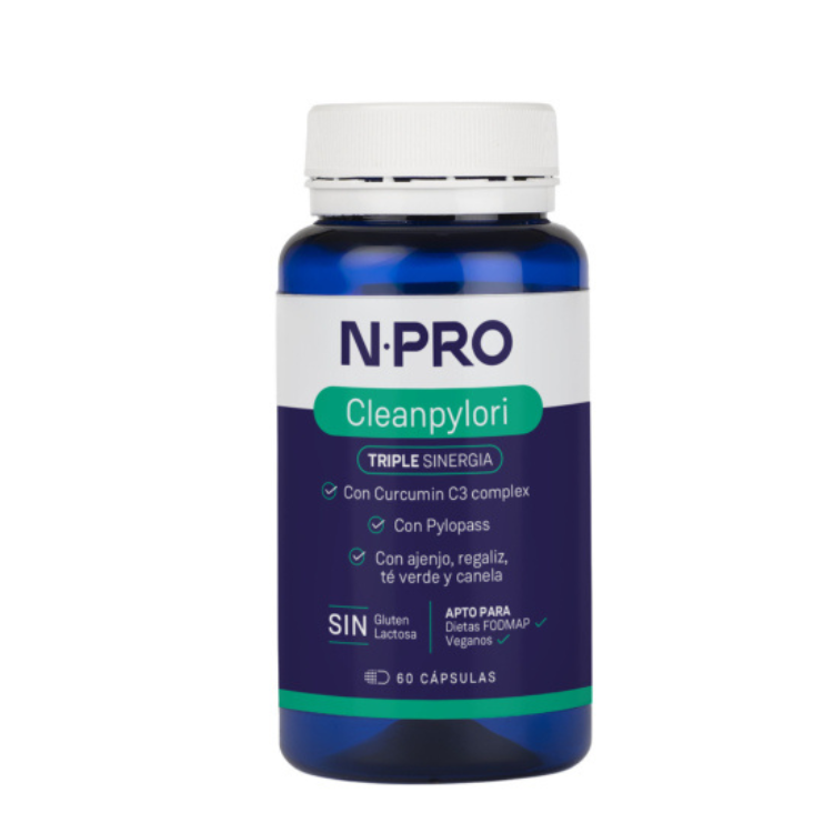NPRO CLEANPYLORI 60 CAPSULAS