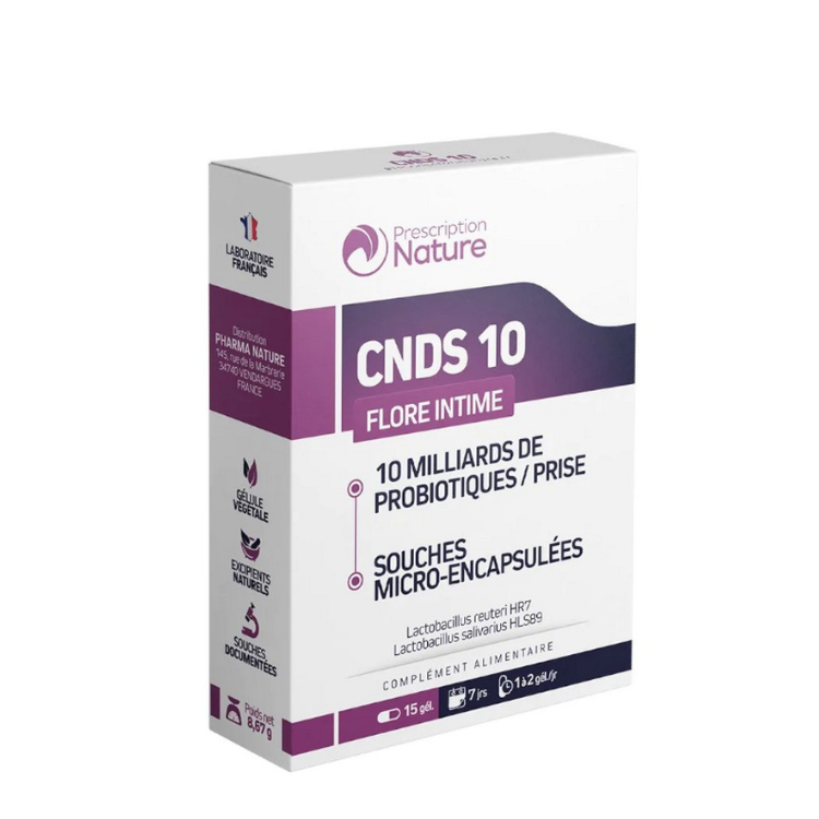CNDS 10 Flora Intíma - 15 cápsulas