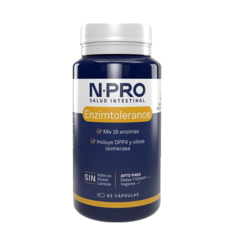 NPRO Enzimtolerance - 60 cápsulas