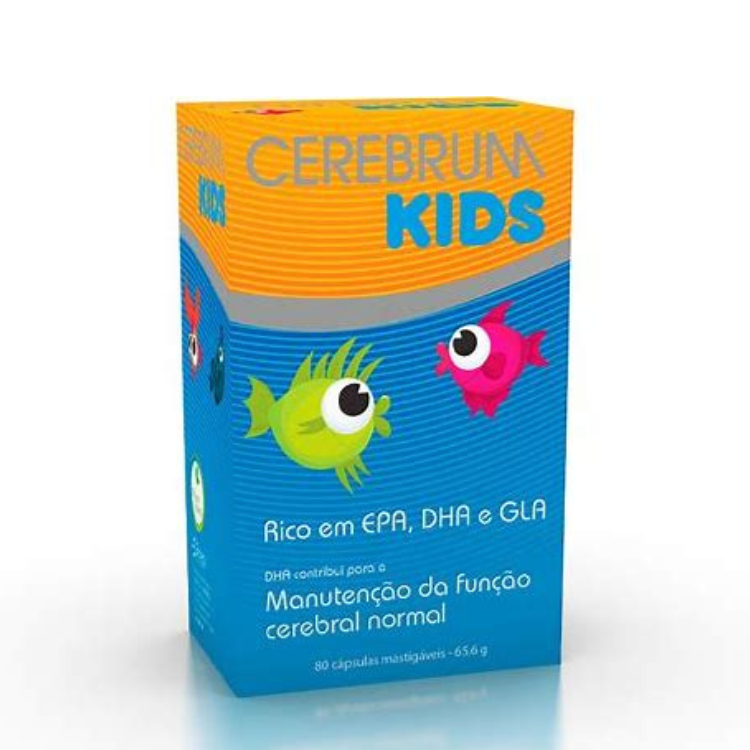 Cerebrum Kids - 80 caps mastigaveis