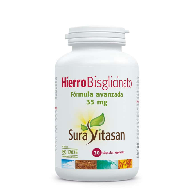 Ferro Bisglicinato 35 mg 30V caps Sura Vitasan