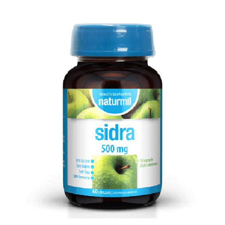 Sidra 500mg - 60 Cápsulas Naturmil