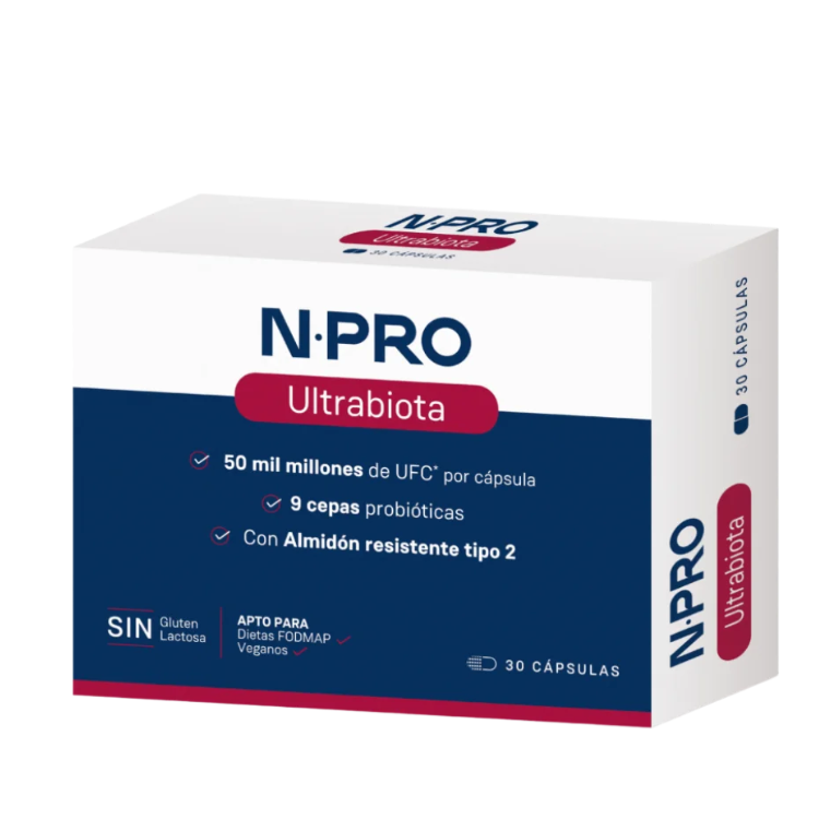 NPRO ULTRABIOTA 30 CAPSULAS