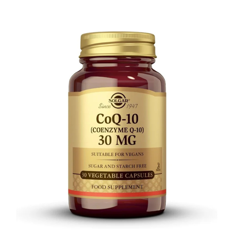 CoQ-10 60mg 30 Cápsulas Solgar