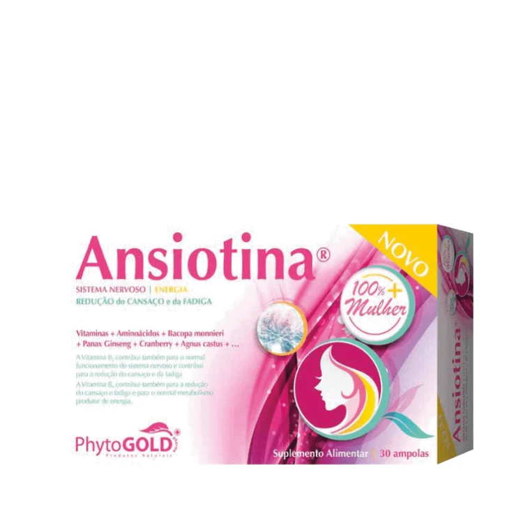 ANSIOTINA 100% MULHER 30 AMPOLAS