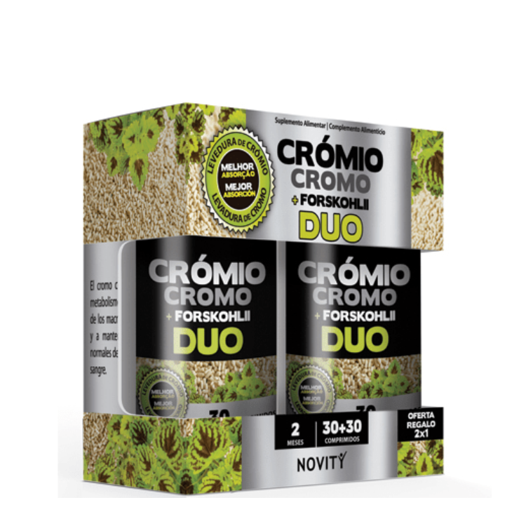 CROMIO + FORSKOHLII DUO | (30 + 30) COMPRIMIDOS