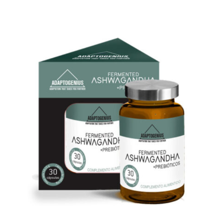 FERMENTED ASHWAGANDHA + PREBIOTICOS 30 CAPSULAS