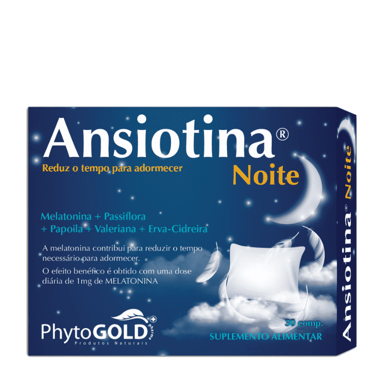 Ansiotina NOITE 30 Cápsulas PhytoGold