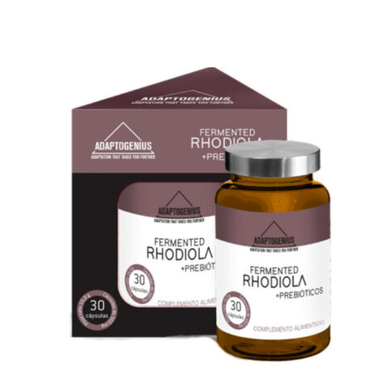FERMENTED RHODIOLA + PREBIOTICOS ADAPTOGENIUS 30 Cápsulas