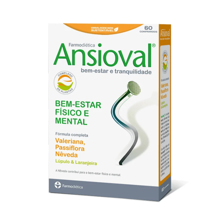Ansioval - 60 comprimidos Farmodietica