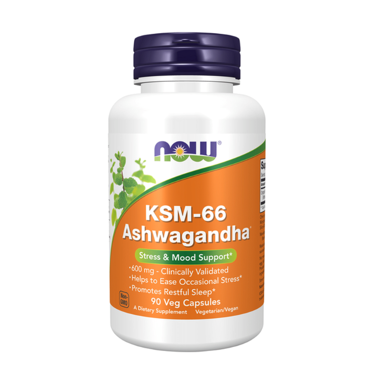 KSM-66 ASHWAGANDHA 600mg 90 CAPSULAS VEGETAIS