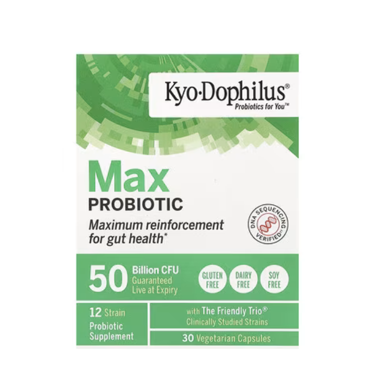 KYO DOPHILUS MAX PROBIOTIC 50 BILLION CFU 30 CAPS