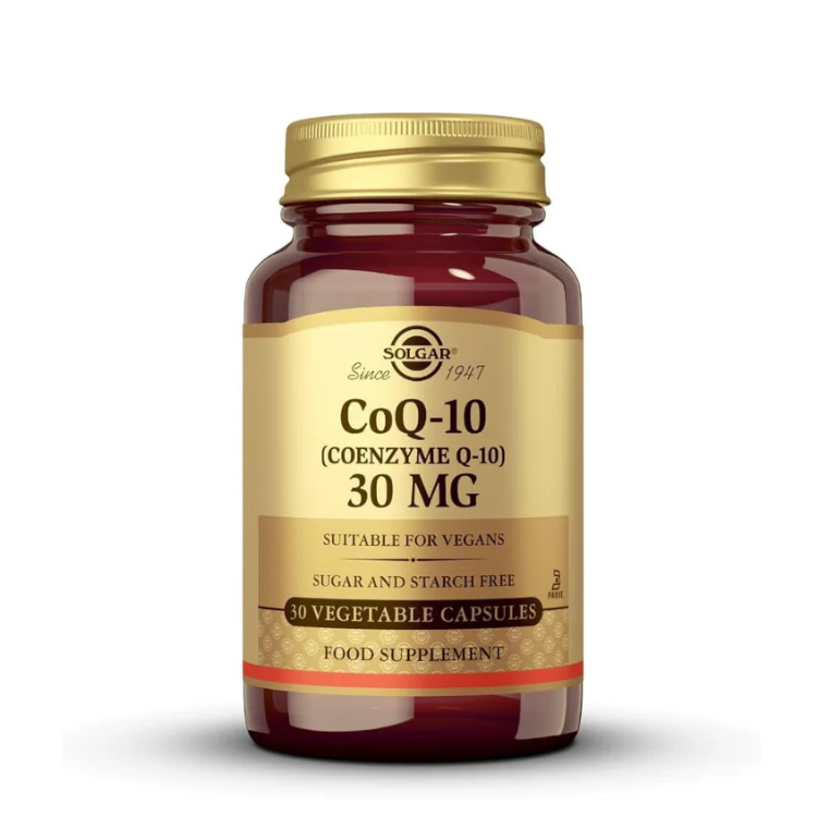 Coenzima Q-10 120mg 30 Cápsulas Solgar