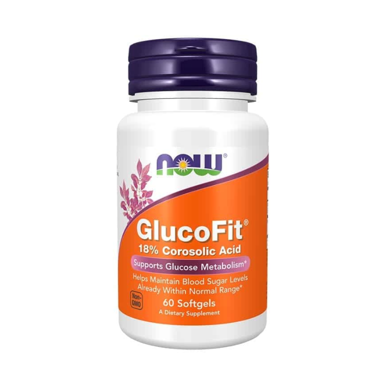 GlucoFit 60 cápsulas Now Foods