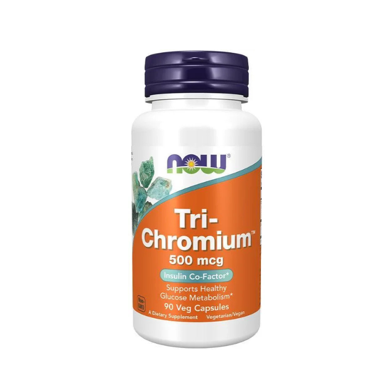 Tri Chromium 500mcg 90 Cápsulas Now Foods