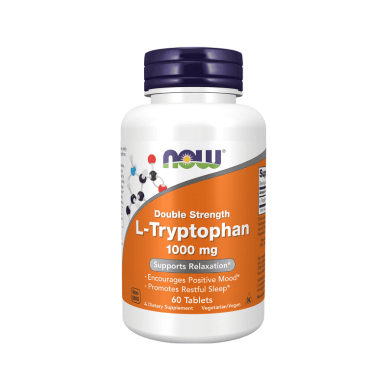 L-Tryptophan 1000mg - 60 Comprimidos Now