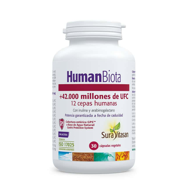 HumanBiota - 30 vcaps SuraVitasan