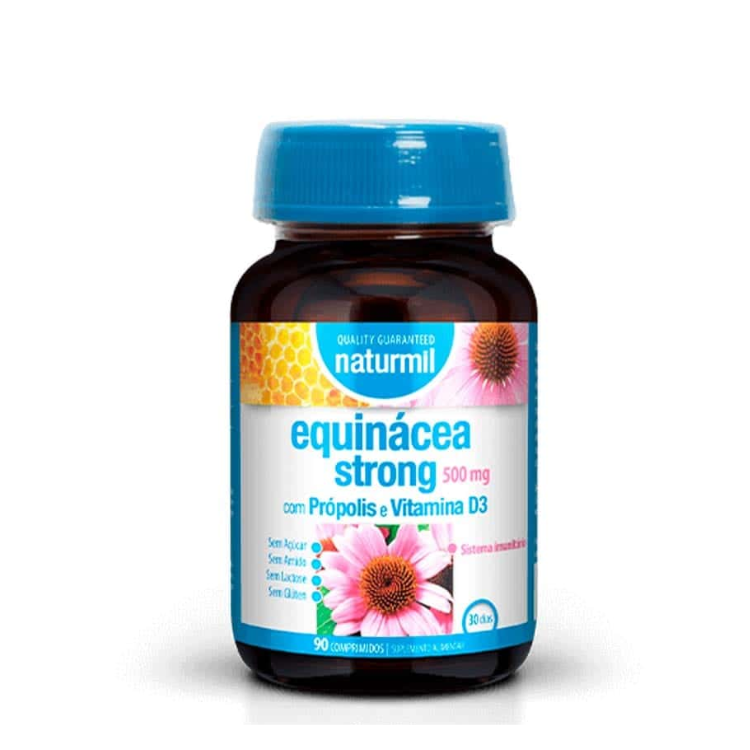 Equinácia Strong 500mg - 90 Comprimidos Naturmil