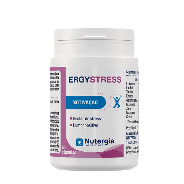 Ergystress (nova formula)- 60 capsulas Nutergia