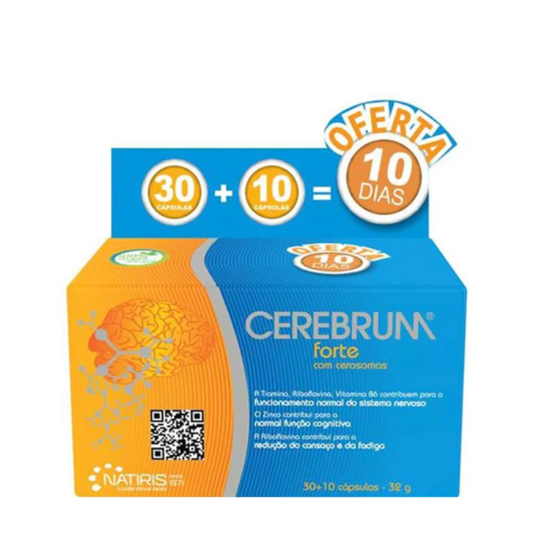 Cerebrum Forte com Cerosomas - 30+10 Cápsulas Natiris