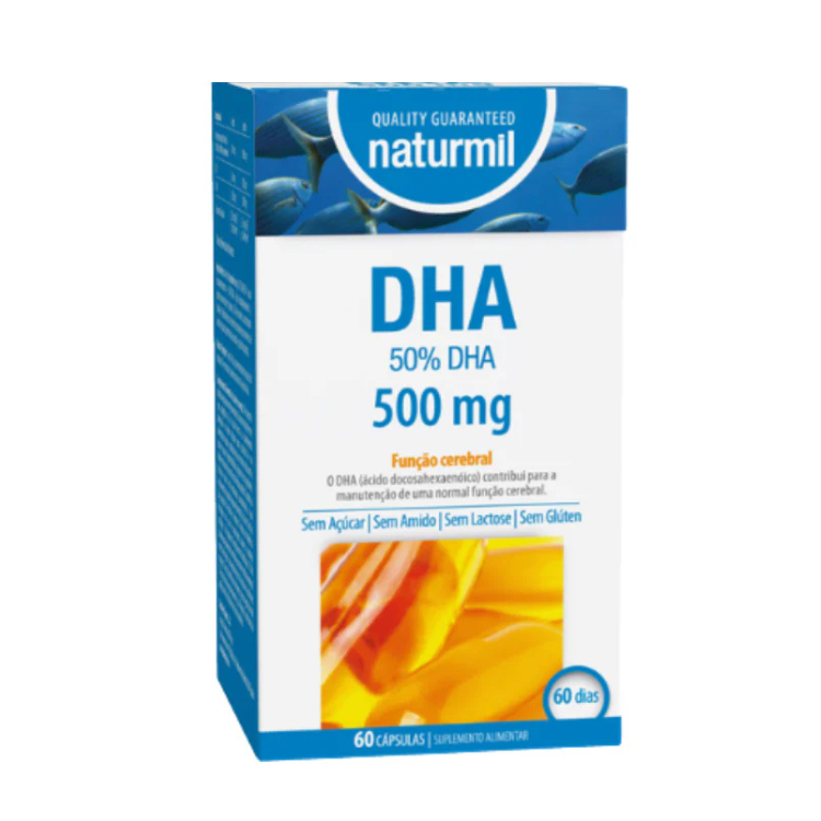 DHA 500mg 60 Cápsulas