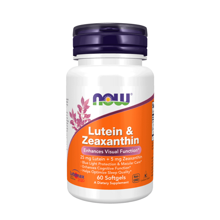 LUTEIN & ZEAXANTHIN 60 CAPSULAS NOW
