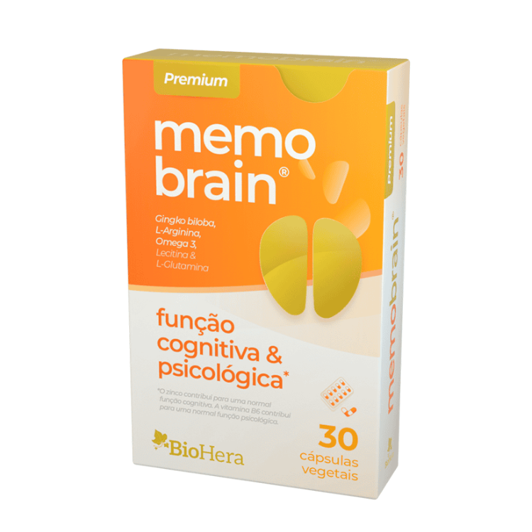 Memo Brain - 30 Cápsulas Bio-Hera