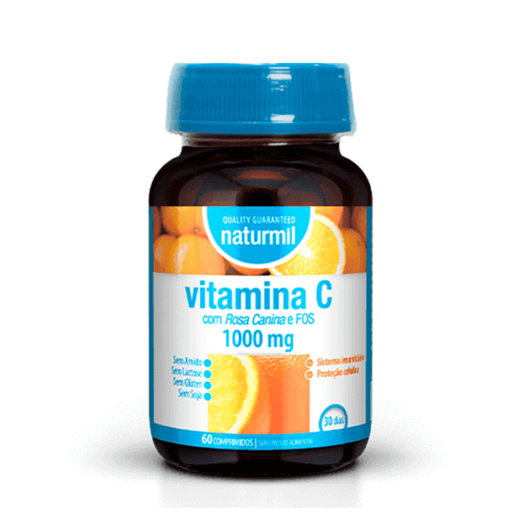 Vitamina C 1000mg - 60 Comprimidos Naturmil