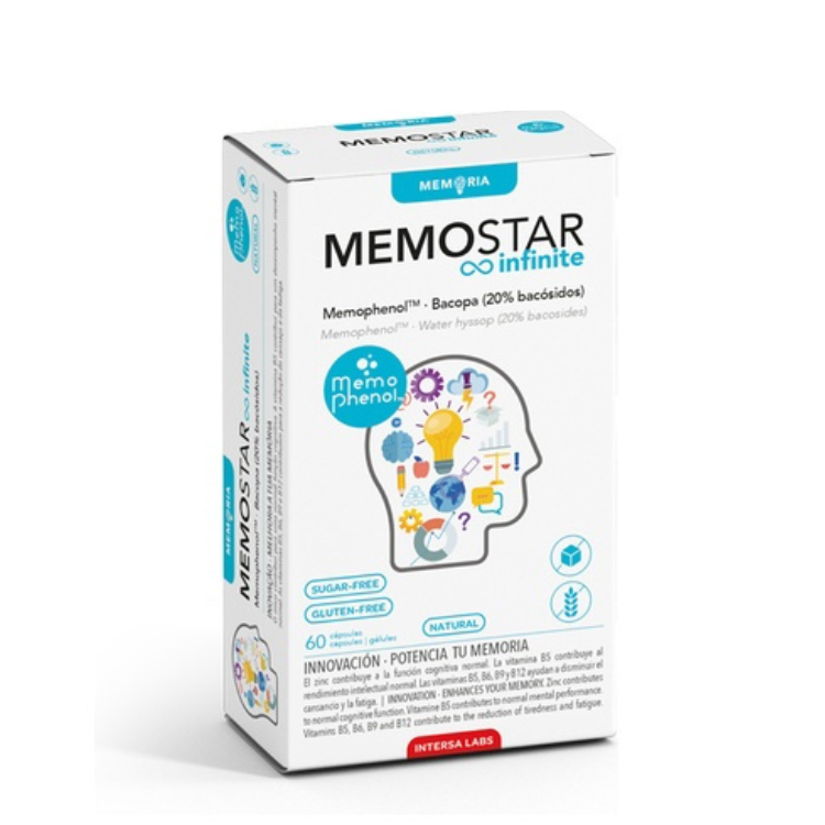 MEMOSTAR INFINITE 60 CAPS.